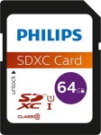Philips SDXC 64 GB Class 10 UHS-I/U1 V10 (FM64SD55B/10)