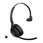 JABRA Evolve2 55 (25599-889-899) čierna / Mono slúchadlá / mikrofón / ANC / USB-C / Bluetooth / UC (25599-889-899)