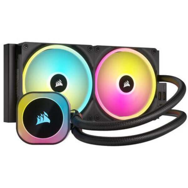 Corsair iCUE LINK H115i RGB čierna / 2x 120mm / 37 dB / 400-2000 RPM / 82.5CFM / Intel + AMD (CW-9061002-WW)