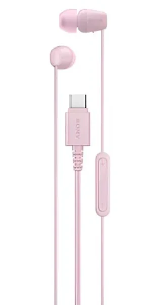 Sony IER-EX15C ružová / Slúchadlá do uší s mikrofónom / USB-C (IEREX15CP.CE7)