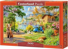 Castorland 54305 Puzzle Chodník pozdĺž jazera