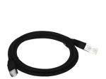 Alantec KKU5CZA3 čierna / Patch kábel / Cat5e / U/UTP / RJ-45 / 3 m (KKU5CZA3)