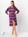 Dámska košeľa bez gombíkov Key LND 490 B25 dĺžka/r S-XL fuchsie L