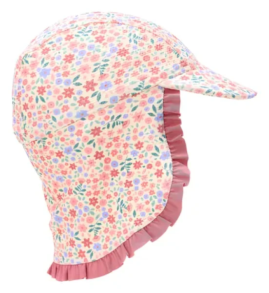 Little Dutch Dreamy Flowerfield veľ. 2 / Šiltovka s ochranou krku / 94% recyklovaný nylon / 1-2 roky (CL26030861LD)