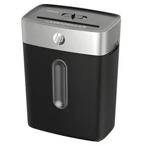 HP OneShred 8CC čierna / Skartovač / krížový rez / kapacita 8 listov / P-4 / kôš 15 l (2826)