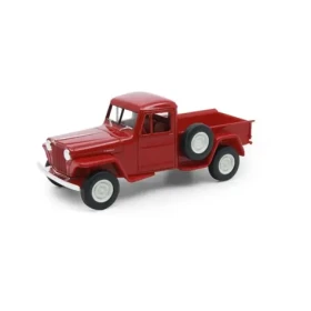 Welly 1947 Jeep Willys pickup 1:34 sivá