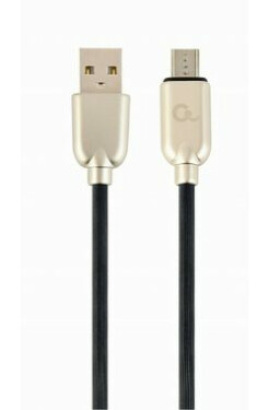 Gembird CC-USB2R-AMMBM-1M Micro USB kábel 1 m / USB-A (M) - Micro USB (M) čierna (CC-USB2R-AMMBM-1M)