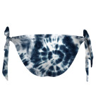 Aloha From Deer Tie Dye Bikini Bottom WBBB Blue