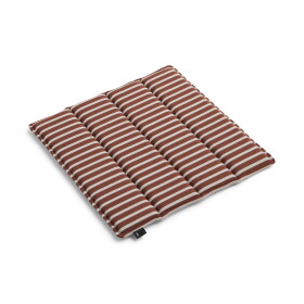 HAY Sedák Terrazza Terracotta bold stripe 40 × 40 cm