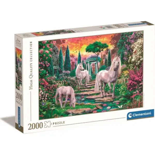 Clementoni PUZZLE Klasickí záhradní jednorožci