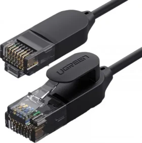 Ugreen NW122 Cat 6A UTP Ethernet RJ45 1 m čierna (70332)