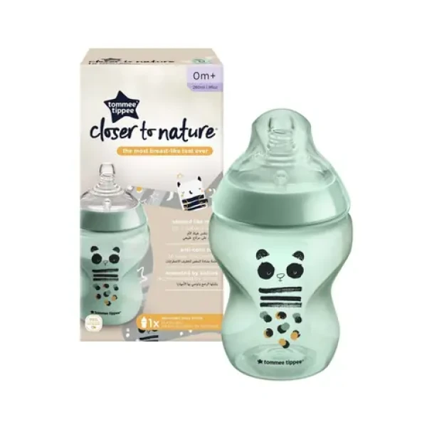 Tommee Tippee Dojčenská fľaša C2N potlač Boy 260ml / od 0 mesiacov (422501TT)