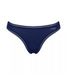 Dámske string nohavičky GO Crush C3P - MODRÉ - modré M008 - SLOGGI BLUE XS