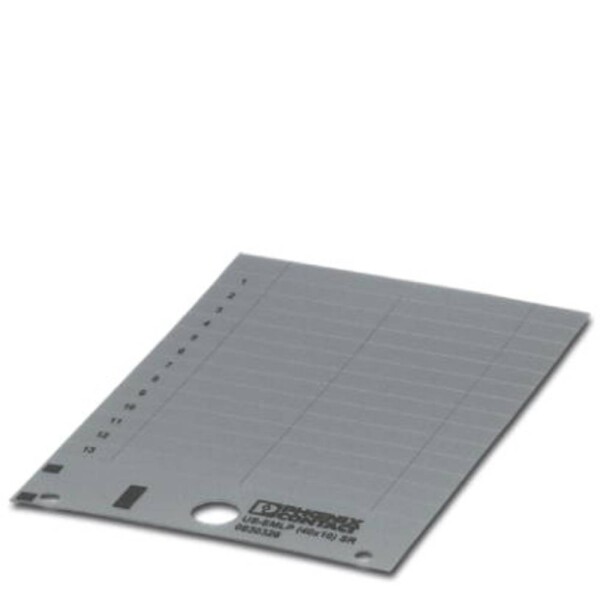 Plastic label US-EMLP (40X10) SR 0830328 Phoenix Contact; 0830328