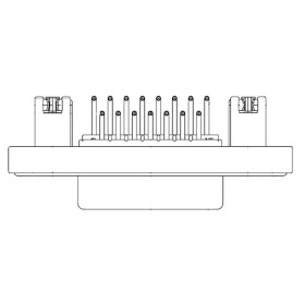 Molex 1731100034 zástrčka D-SUB Pólov: 25 spájkovacie piny 1 ks Bulk; 1731100034