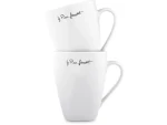 Lamart Dine Sada hrnčekov 2ks 350ml biela / porcelán (8590669248513)