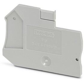 End cover D-UT 4-TWIN/ 1P 3045237 Phoenix Contact; 3045237