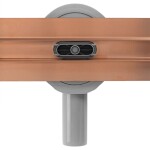 REA - Odtokový žľab Neox Slim pre Brushed Copper 90 REA-G4808