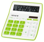 Genie 840G zelená / Kalkulačka / Stolný / 10miestny displej / solárne a batériové napájanie / sklopný displej (12266)