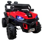 Mamido Elektrické autíčko Buggy X8n, červené, sedadlo z ekokože