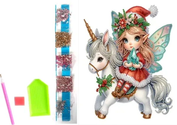 Norimpex Diamantové maľovanie Vianočný elf