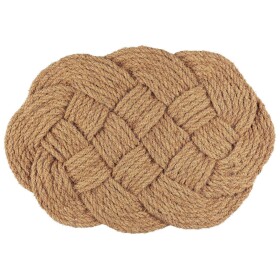 Ib Laursen Rohožka z kokosového vlákna Ocean Oval Braided