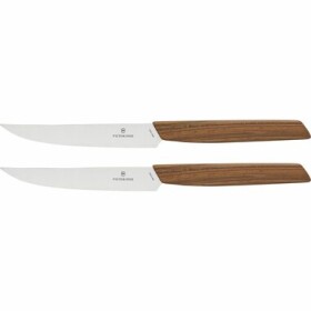 VICTORINOX sada 2 steakových nožov / rovná čepeľ / Dĺžka čepele 12 cm (V-6.90 00.12G)