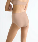 SLOGGI GO DAILY COTTON - nohavičky s vysokým pásom (3 ks) - česaná organická bavlna Sloggi NEW BEIGE S