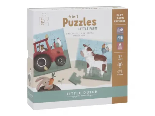 Little Dutch Puzzle 4v1 Farma