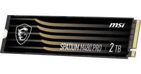 MSI Spatium M480 PRE 2TB / SSD / M.2 2280 / PCIe 4.0 NVMe / R:7400MB/s / W:7000MB/s (S78-440Q600-P83)