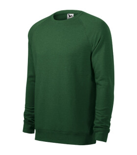 Pánska mikina s kapucňou Merger bottle green 3XL