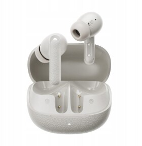 QCY Bezprzewodowe słuchawki dokanałowe QCY Buds HT15 ANC TWS Bluetooth 5.4 (biele)