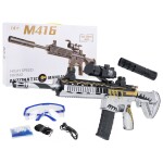 Mamido Detská puška M416 na vodné guľôčky s príslušenstvom biela