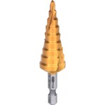 KS Tools 3302385 HSS TIN-TIP stupňovitý vrták, 1 ks; 3302385
