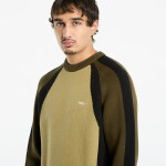 Mikina OBEY Raglan Crew Neck Sweater Mermaid Green Multi L