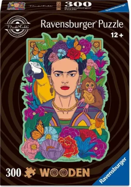 Ravensburger Drevené puzzle Frida Kahlo