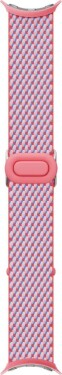 Google Pixel Watch 3 (45mm), Woven Band, Peony, WW