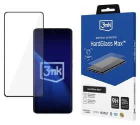 3mk HardGlass Max čierna / Tvrdené sklo / XIAOMI Redmi Note 13 Pro+