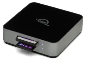 OWC Atlas Čítačka kariet hliníková / externá / USB-C 3.2 Gen 2 / CFexpress, SD, SDHC, SDXC (CFF-1020-BK)