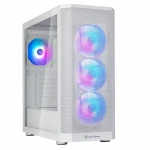 Silverstone FARA 514X biela / ATX / 2x USB-A 3.0 / 1x USB-C 3.0 / 4X 120mm ARGB / bez zdroja / priehľadná bočnica (SST-FA514X-WG)
