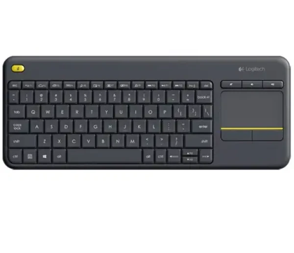Logitech Wireless K400 Plus US / Bezdrôtová klávesnica / Touchpad / USB / US (920-007145)