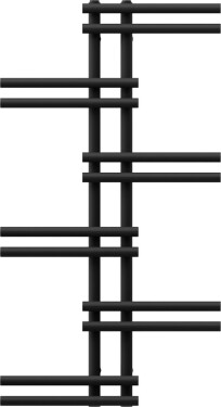 MEXEN - Jar vykurovací rebrík/radiátor 1005 x 550 mm, 339 W, čierna W115-1005-550-00-70