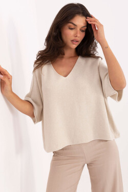 Sveter s krátkym rukávom model 216682 Taliansko Moda universal