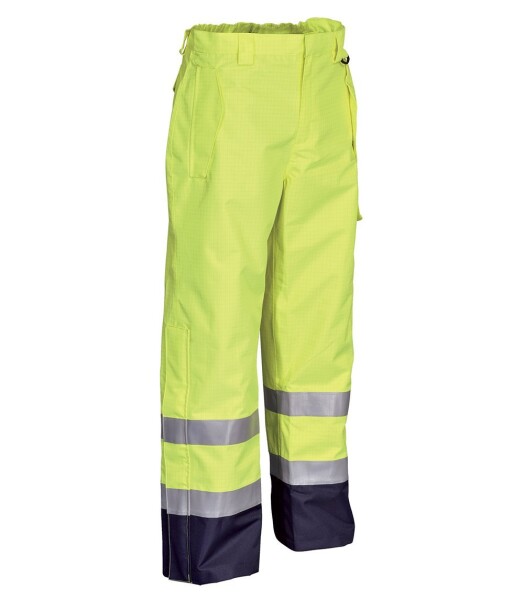 Reflexné pracovné nohavice nehorľavé Cofra PECS Farba: Reflexná žltá, Veľkosť: 2XL (V343_0_03_2XL)