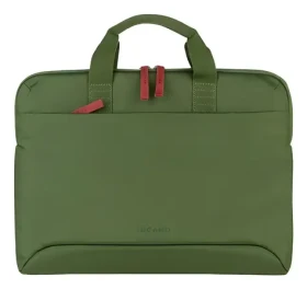 Tucano Smilza 13"-14" zelená / Taška pre notebook / slim profil / Anti-Shock vrecko (TR-TUC-BSM1314V)
