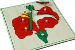 Moyo Montessori Moyo Montessori Puzzle - Kvet