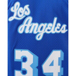 Mitchell Ness Pánske tričko NBA Los Angeles Lakers Shaquille O'Neal potlačou SMJYAC18013-LALROYA96SON