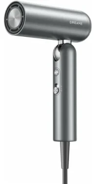 Dreame Hair Pocket Pre šedá / cestovný fén / 1300 W / studený vzduch / ionizácia / difuzér / 5 teploty / 2 rýchlosti (6977328069603)