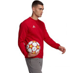 Pánska mikina Entrada 22 HB0577 červená - Adidas XXL červená