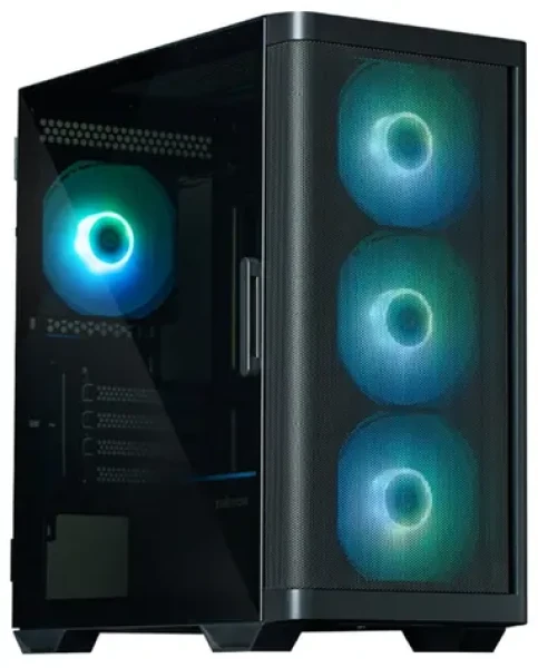 Zalman M4 čierna / Mini Tower / mATX / temperované sklo / RGB / 2x USB 3.2 Gen2 Type-A (M4 BLACK)
